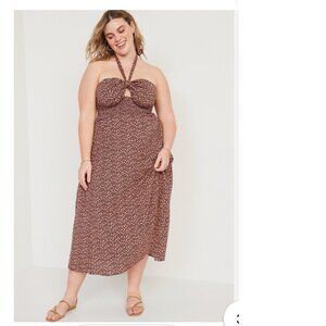 NWT Old Navy Maxi Halter Dress